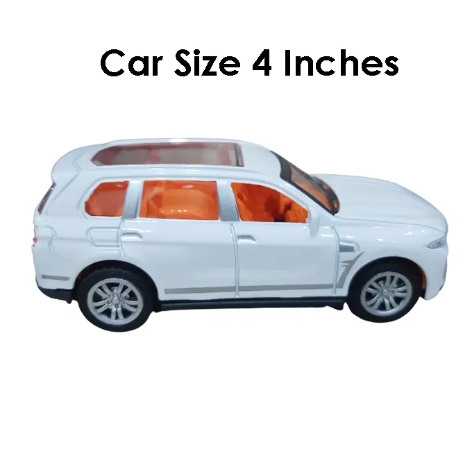 BMW X7 Hatchback Die-Cast Model - 4 Inches - White - Image 4