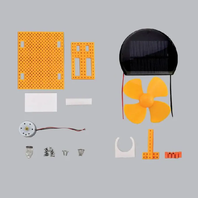Solar-Powered Fan Kit - Easy DIY Science Toy for Kids - Image 4