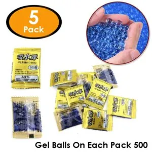Set of 5 Gel Blaster Accessories - Essential Toy Gear for Kids