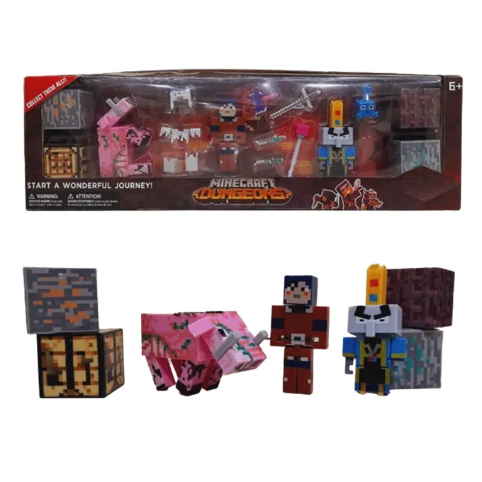 Minecraft Dungeons Play Set - Toy Set for Kids