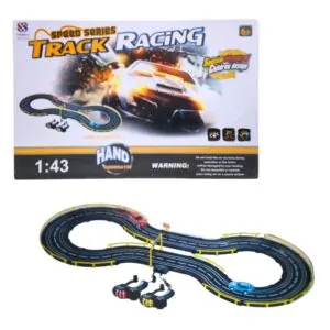 Speed Series Racing Track Set with 2 Cars - High-Quality Toy for Kids