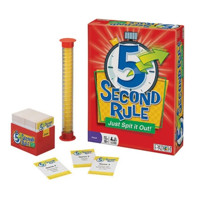 Second Rule Just Spit It Out Board Game - For Ages 10+