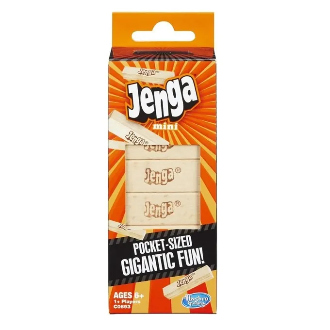 Mini Jenga Wooden Stacking Game - Balance and Coordination Fun (Ages 4+) - Image 4