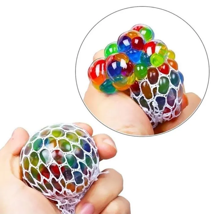Mesh Squishy Stress Balls - Fun and Relaxing Squeeze Toys - Image 3