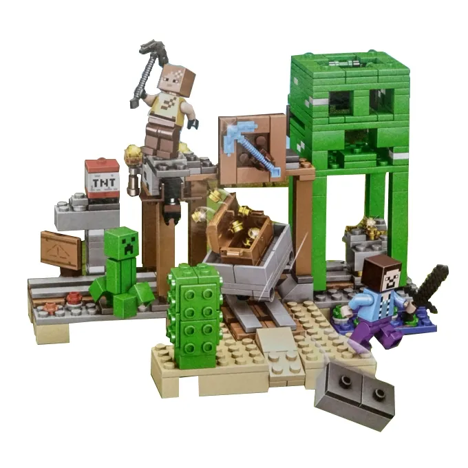 Minecraft 4-in-1 Building Kit - 131 Parts - Image 2