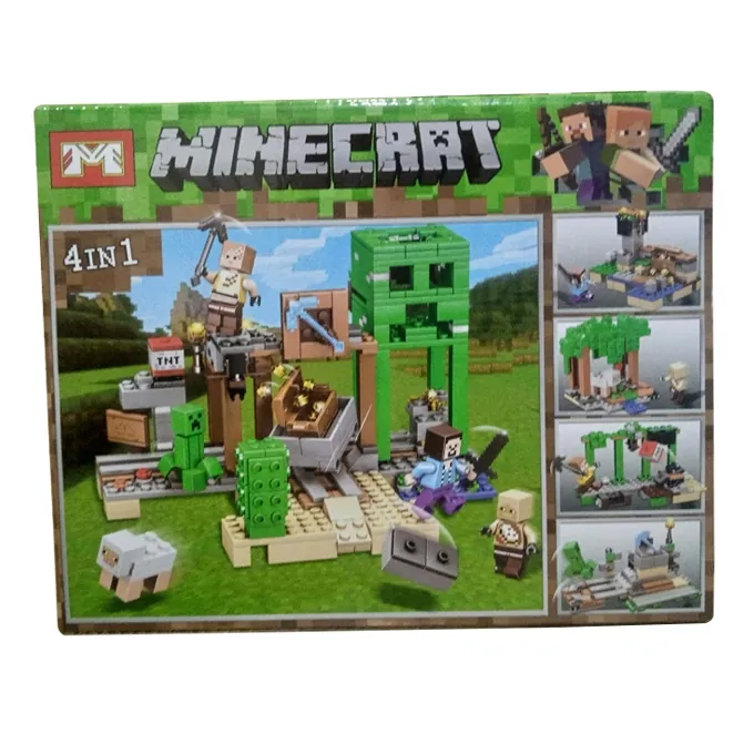 Minecraft 4-in-1 Building Kit - 131 Parts - Image 3