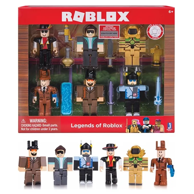 Roblox Legends of Roblox 6-Piece Set - Fun Collectible Toy for Kids