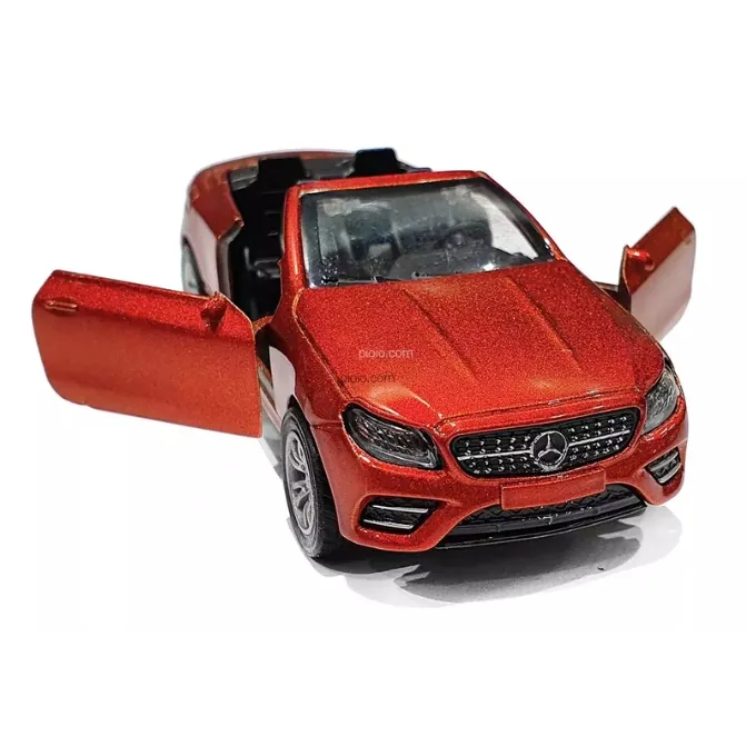Mercedes Benz Cabriolet Die-Cast Model - 5 Inches with Lights and Music - Red - Image 3