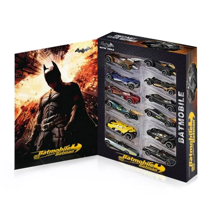 Batman Batmobile Die-Cast Collection Set - 12 Cars in 5 Models - Each Car Approx. 3 Inches - Image 3