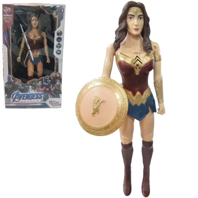 Wonder Woman 11-Inch Action Figure - DC Heroine Toy for Girls