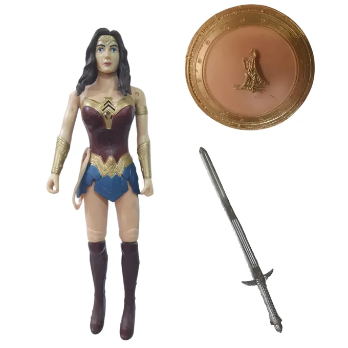 Wonder Woman 11-Inch Action Figure - DC Heroine Toy for Girls - Image 3