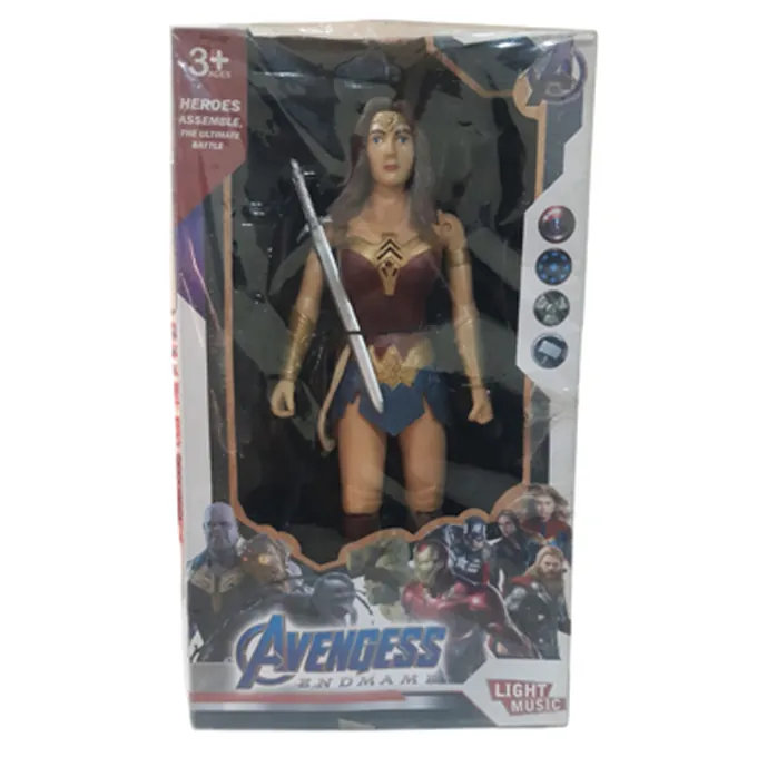 Wonder Woman 11-Inch Action Figure - DC Heroine Toy for Girls - Image 4