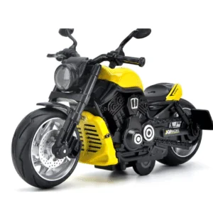 StreetRider V-Max – 1:12 Scale Die-Cast Motorcycle (Yellow & Black)