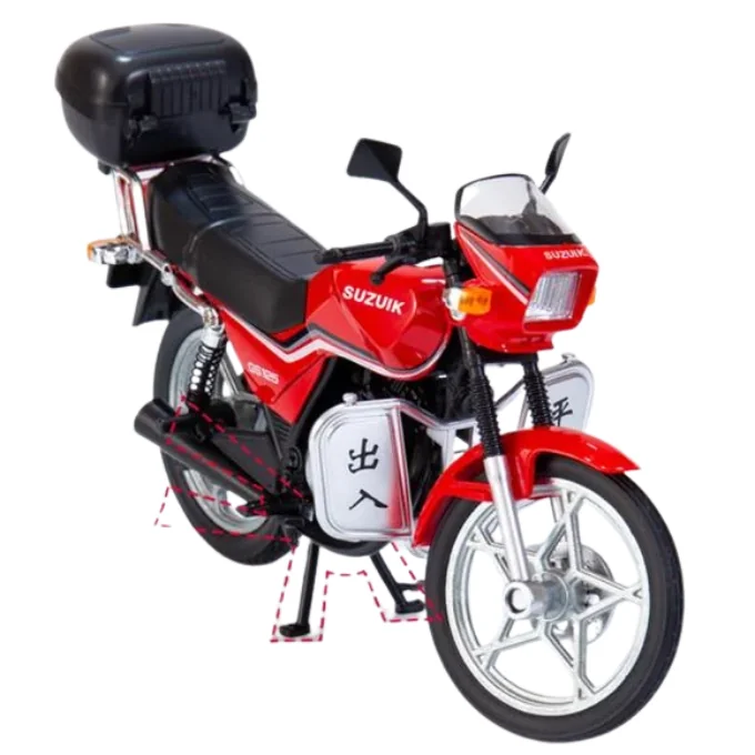 Classic Suzuki CD-125 Die-Cast Bike – 1:12 Scale – Realistic Design - Image 2