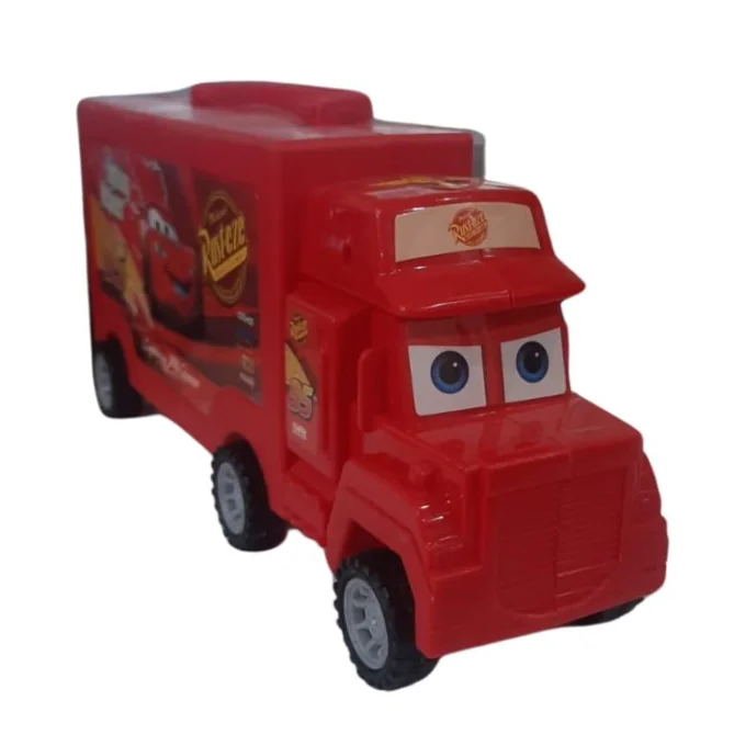 Mack Transporter & Lightning Racer Duo – Kids Toy Car Playset - Image 2