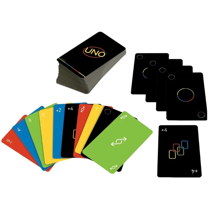UNO Minimalista Card Game by Mattel – Designed by Oliveira - Image 2