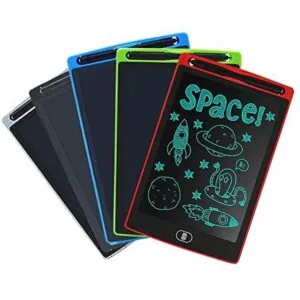 10 Inch LCD TABLET Writing Board Writing Tablet eWriter Kids Drawing Pad LIGHT LESS LCD SKETCH SCREEN GIFT FOR KIDS / CHILDREN - THICK LINER