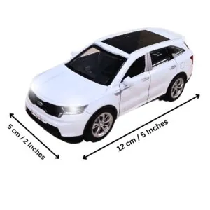 Die-Cast White SUV - Kia Sorento - 1:32 Scale Limited Edition